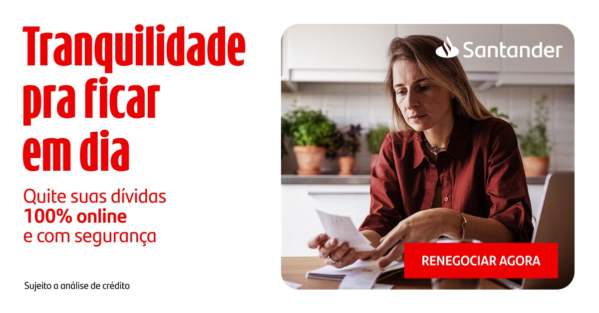 Acordo Santander Renegociação